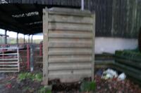 APPROX 6'X5' LOCKABLE SHIPPING CONTAINER - 6