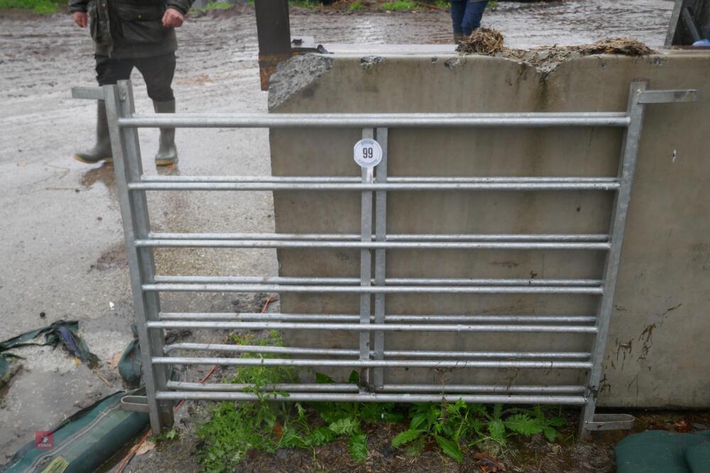 3 4' GALVANISED SHEEP HURDLES