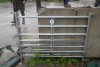 3 4' GALVANISED SHEEP HURDLES
