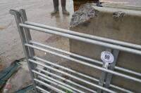3 4' GALVANISED SHEEP HURDLES - 3