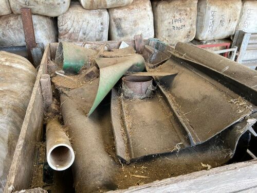 2 BOXES OF VARIOUS VEG PROCESSING MACHINERY RUBBER BELTING