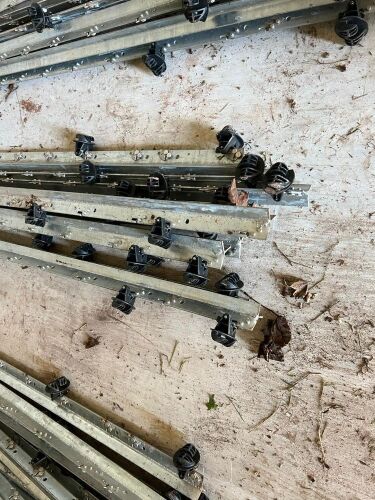 10 GALVANISED CLIP-EX ELECTRIC FENCE POSTS