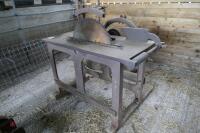 HOMEMADE PTO DRIVEN SAWBENCH - 11