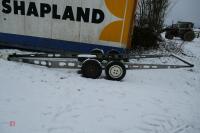 ALKO CARAVAN TWIN AXLE CHASSIS - 7