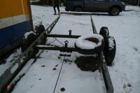 ALKO CARAVAN TWIN AXLE CHASSIS - 9