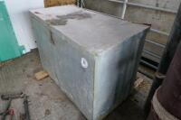 110CM X 57CM GALVANISED FEED BIN - 2