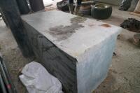 110CM X 57CM GALVANISED FEED BIN - 3
