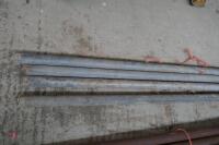 4 15' GALVANSIED SCAFFOLD POLES - 7