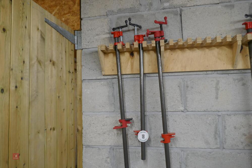 3X ADJUSTABLE PIPE CLAMPS
