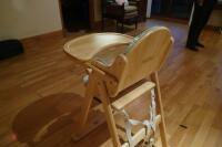 EAST COAST WOODEN CHILDS HIGH CHAIR - 7