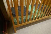WOODEN CHILDS COT - 5
