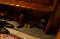 WOODEN CHURCH PEW - 5