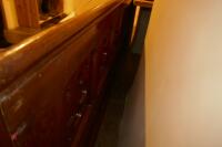 WOODEN CHURCH PEW - 7