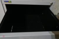3 SILVERLINE 4 DRAW FILING CABINETS - 6