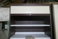 ROLLER FRONT STORAGE METAL CABINET - 4