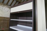ROLLER FRONT STORAGE METAL CABINET - 7