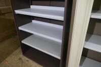 ROLLER FRONT STORAGE METAL CABINET - 8