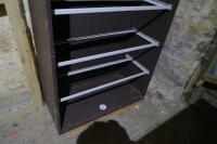 ROLLER FRONT STORAGE METAL CABINET - 2
