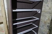 ROLLER FRONT STORAGE METAL CABINET - 3