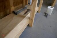 WOODEN CARPENTERS WORKBENCH - 4