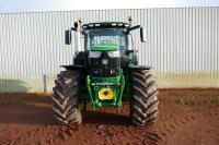 2015 JOHN DEERE 6215R 4WD TRACTOR - 4