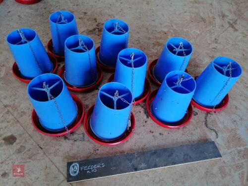 10 MINOLA FEEDERS(10)