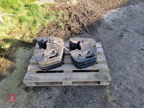 9 x MCCORMICK FRONT WEIGHTS
