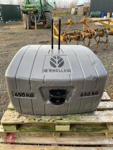 NEW HOLLAND WEIGHT BLOCK 650KG