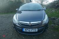 2012 VAUXHALL CORSA 1.2L CAR - 29