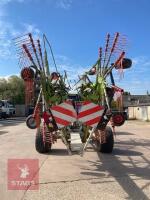 2010 CLAAS LINER 3500 4 ROTOR RAKE - 4