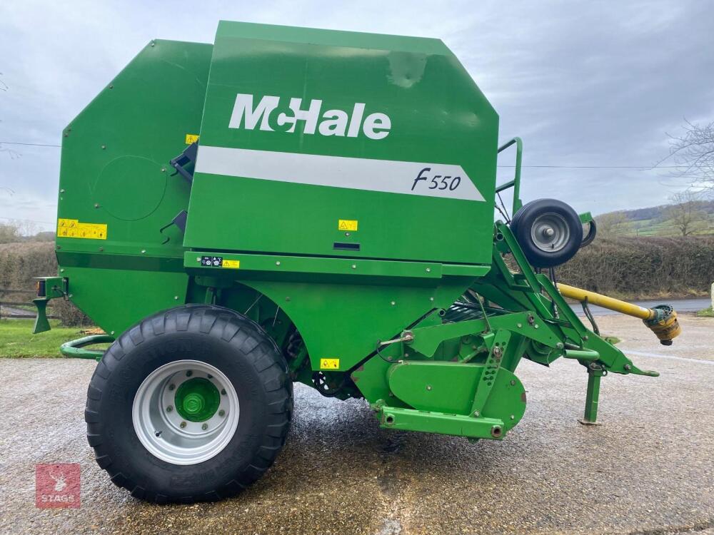 2007 MCHALE F550 ROUND BALER