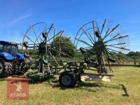 2013 KRONE SWADRO 1400 PLUS 4 ROTOR RAKE - 4