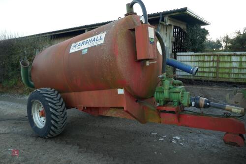 2009 MARSHALL STI400 SLURRY TANKER