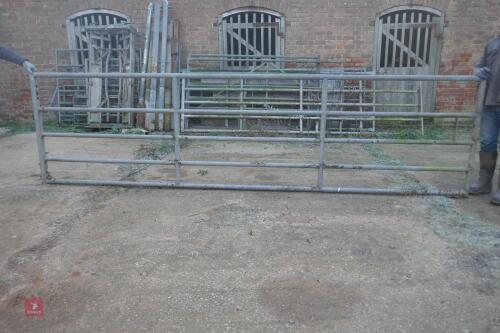 14FT GALVANISED YARD GATE (55)