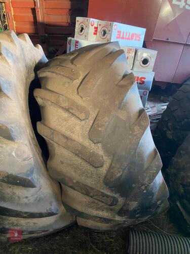650/85 R38 + 600/70 R28 TRACTOR TYRES