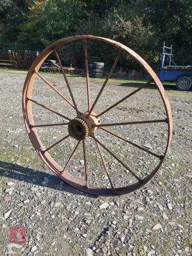 LARGE METAL WHEEL