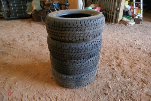 4 BRIDGESTONE DUELLER 265/60 R18 TYRES