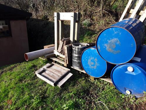CIDER PRESS & DRUMS