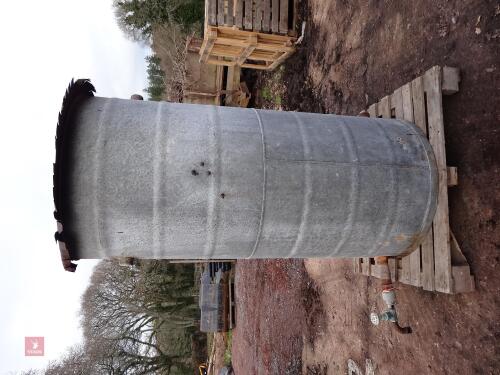 GALVANISED STORAGE DRUM
