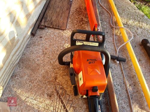 PRUNING TOOLS & WHEELBARROW & CHAINSAW