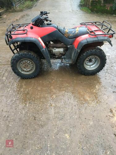2003 HONDA TRX 350 4X4 QUAD BIKE