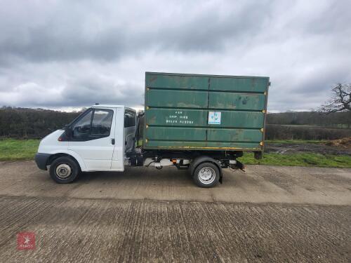 2007 TRANSIT HOOK LOADER VAN