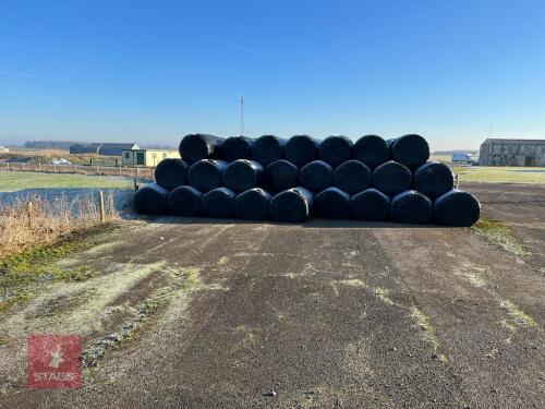 40 ROUND BALES OF HAYLAGE(BIDS PER BALE)