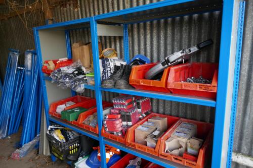 CONTENTS OF THE PALLET RACKING