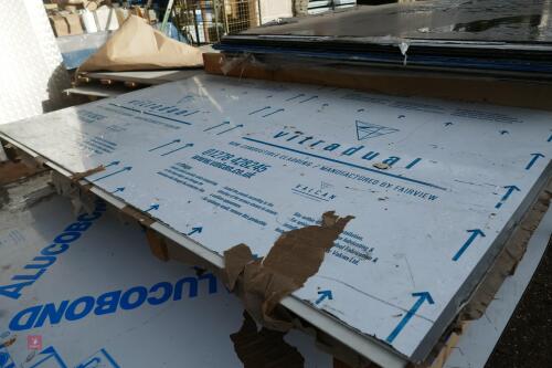 8 VITRADUAL ALUMINIUM SHEETS