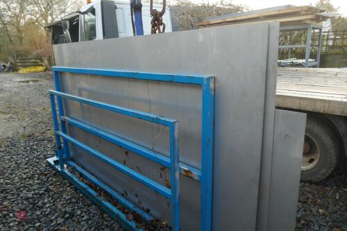 9 SHEETS OF STAINLESS STEEL