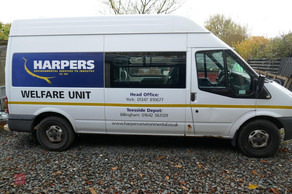 2014 FORD EURO S E3CV TRANSIT VAN