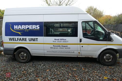2014 FORD EURO S E3CV TRANSIT VAN