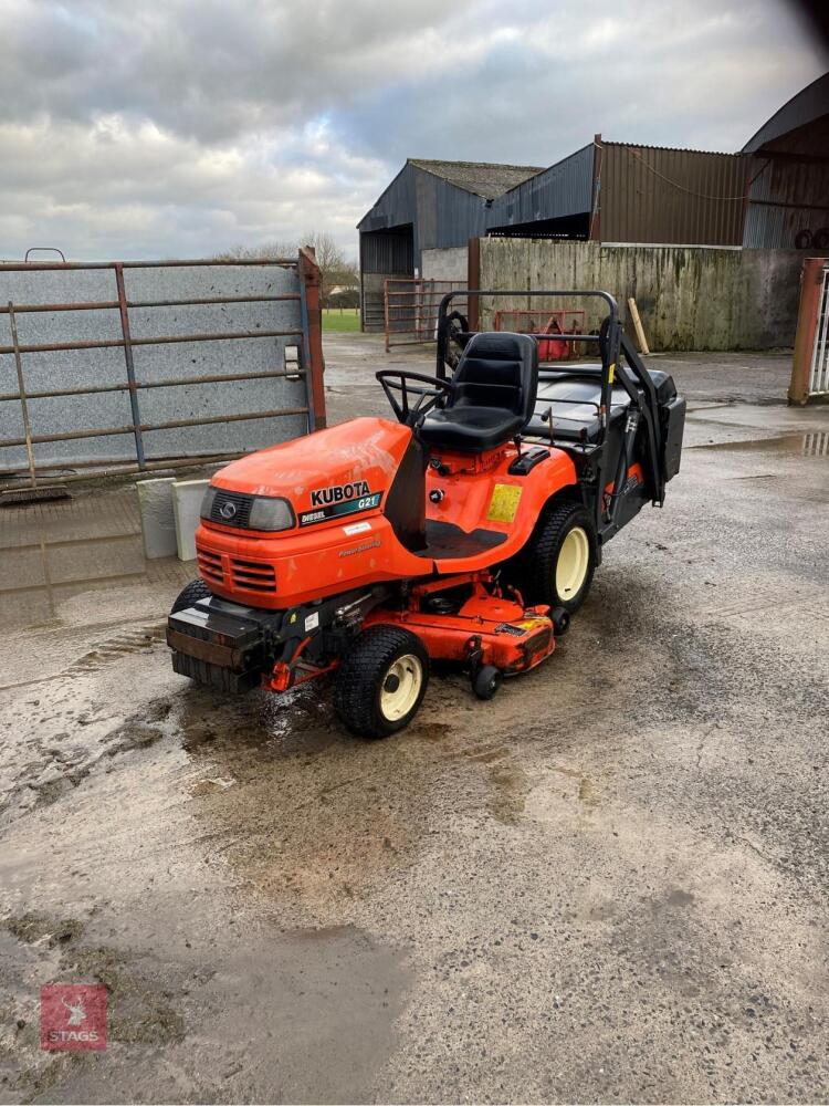 KUBOTA DIESEL PRO RIDE ON LAWN MOWER
