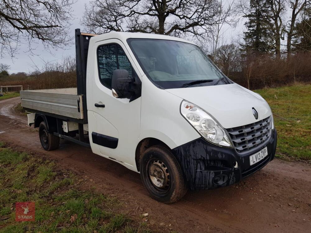 2013 RENAULT MASTER DROPSIDE VAN